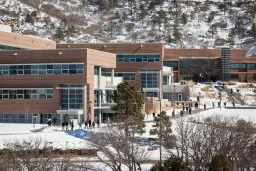 Image of Osborne Center in the snow