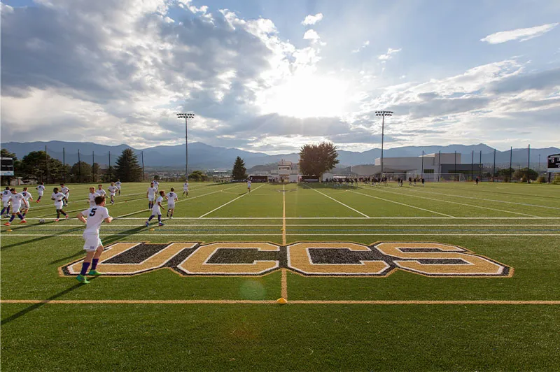 UCCS Athletics soccer field