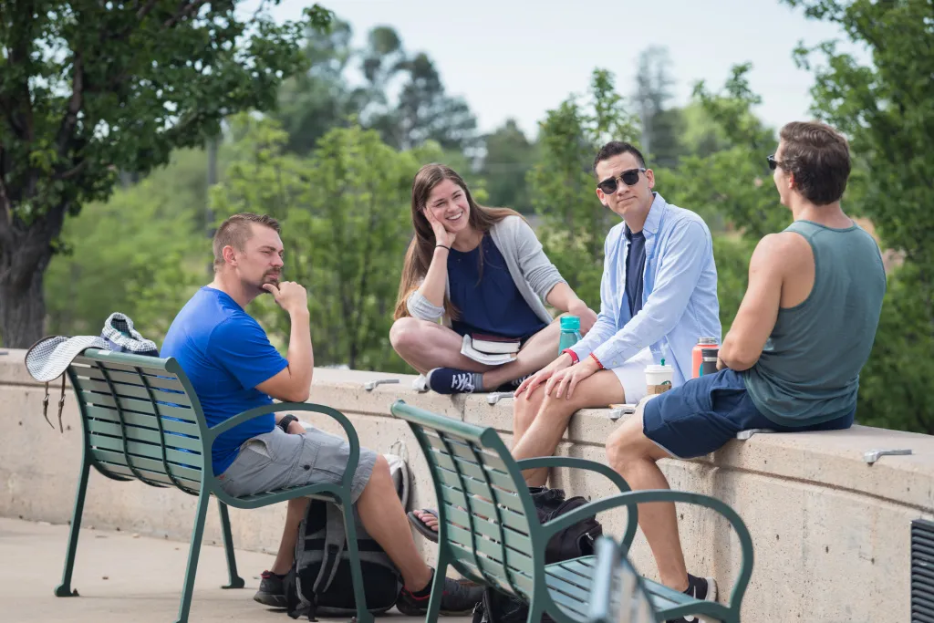 Students on Campus